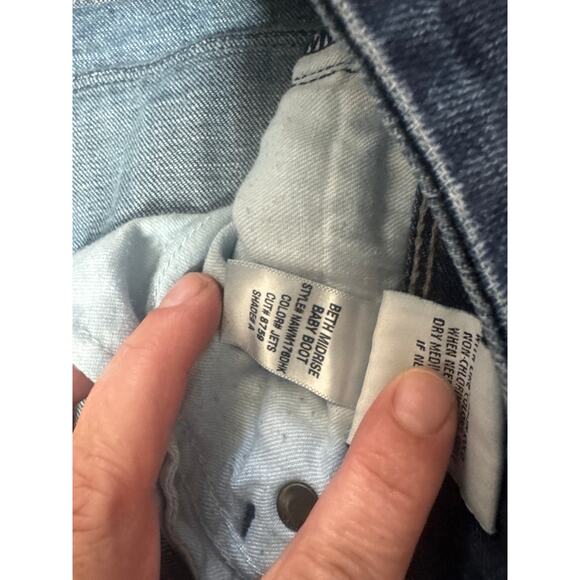 Hudson Jeans Beth Midrise Baby Bootcut Dark Wash Women’s Size 26 Made in USA - Picture 7 of 9
